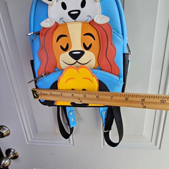 Loungefly Disney Parks Disney Dogs Figural Mini Backpack Rolly Lady Pluto - Picture 14 of 15